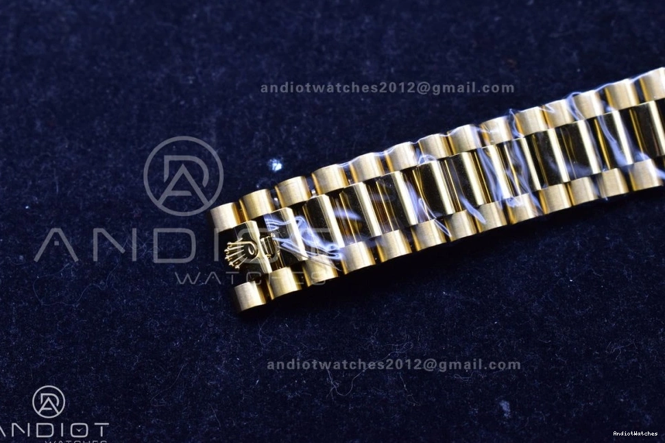 Dial Bracelet Edition 228238 Green on Roman Day Best THBF (Gain Weight) 1:1 40 YG VR3255 669 HighQuality Date President 1212